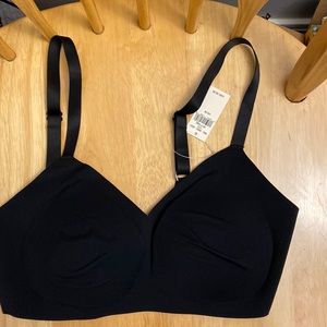 Aerie Real Free Super Soft Bra in Black. Medium. New with tags.